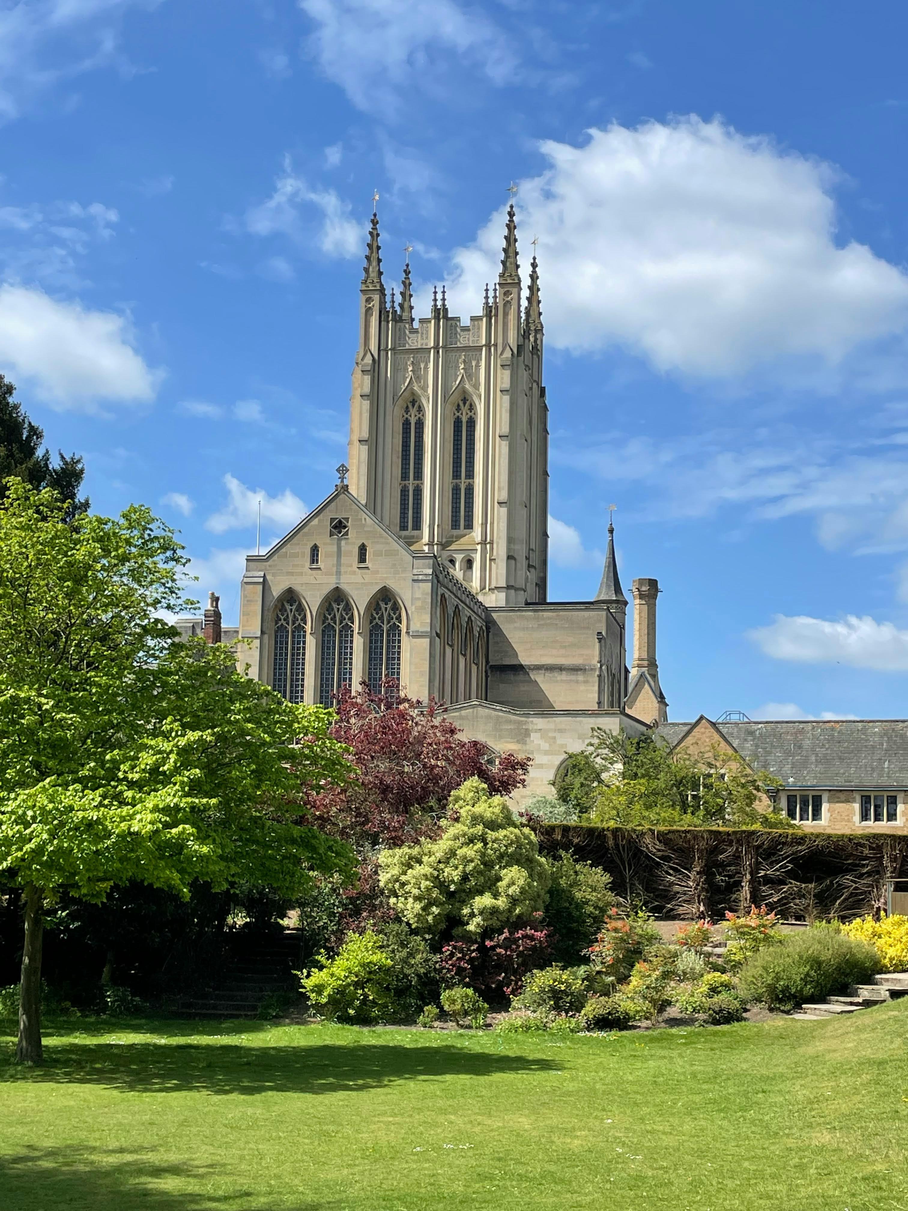St Edmundsbury Cathedral in Bury St Edmunds